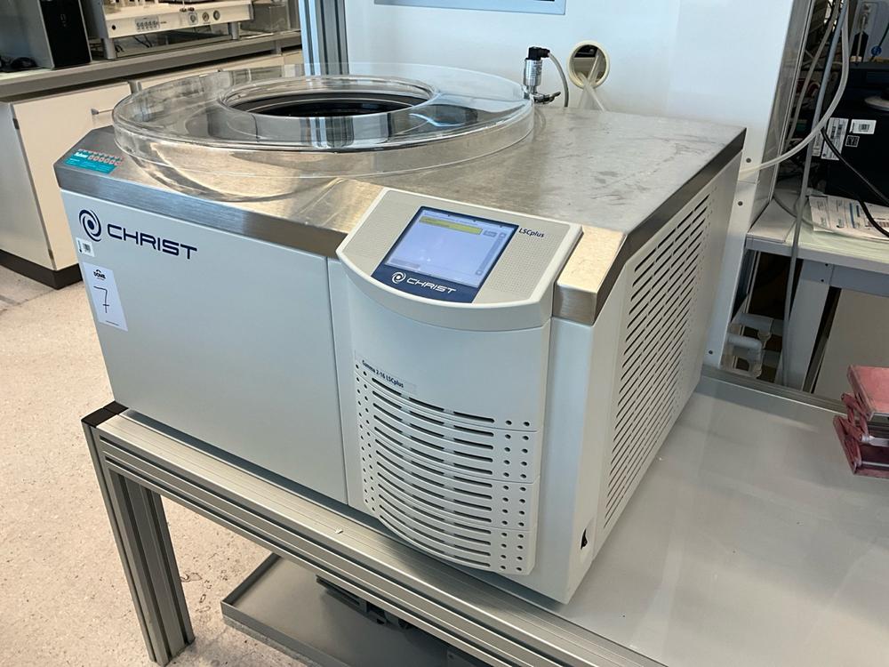 2015 Christ LSCplus freeze dryer
